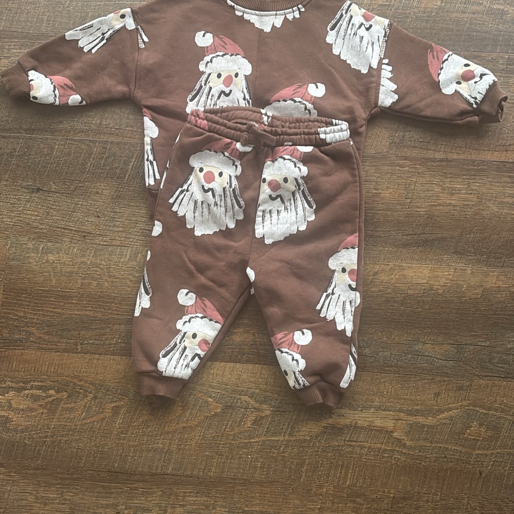 Zara Santa Print Set